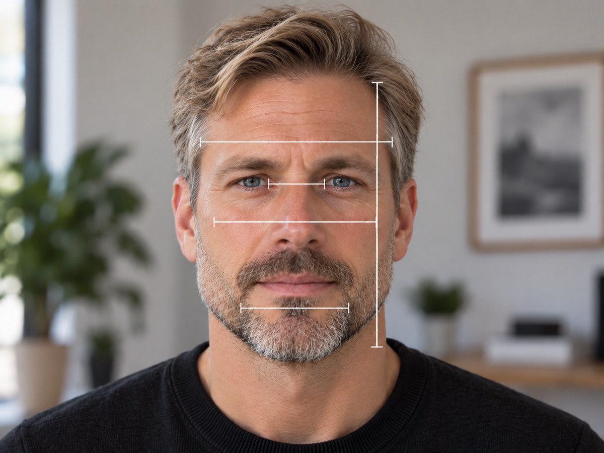 Facial Ratios Describe Relationships Between Features
